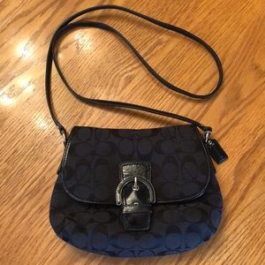 Black Coach Crossbody